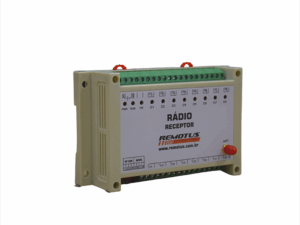 Rádio Rmts 5000/2 Lora TX/RX DIN (elétrico c/ fonte e antena)