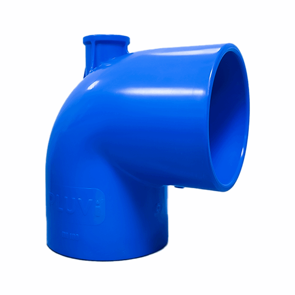 Joelho 90° P/Ventosa Irriga Dn100 X 1 Pluvi