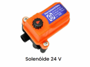 Solenóide Tipo Motor 24 Volt AC/DC 3 Vias NC NO