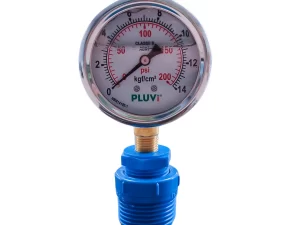 MANÔMETRO INOX GLICERINA 0 a 14kg