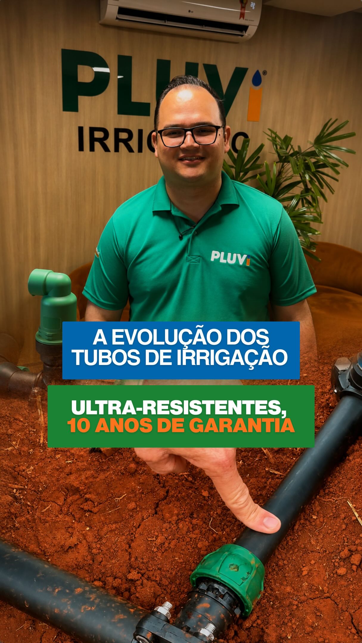 Tubos PEMD PLUVI, não tem comparação, É EVOLUÇÃO.
Flexível, resistente, com garantia de 10 anos.

Quem conhece a diferença para de comparar preço e começa a comparar resultado.

Nossa produção está a pleno vapor para atender parceiros em todo o Brasil.

Seja para irrigação de pastagem ou paisagismo, temos estoque e agilidade para entregar o que seu projeto precisa.

Fale com o nosso time de consultores através do link disponível na nossa bio.